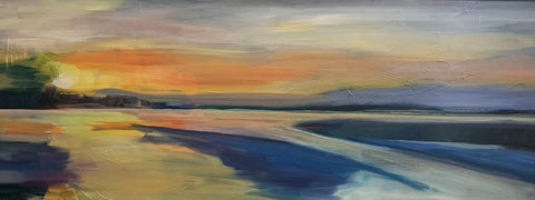 Evening Light on Dornoch Firth - Kay Smith