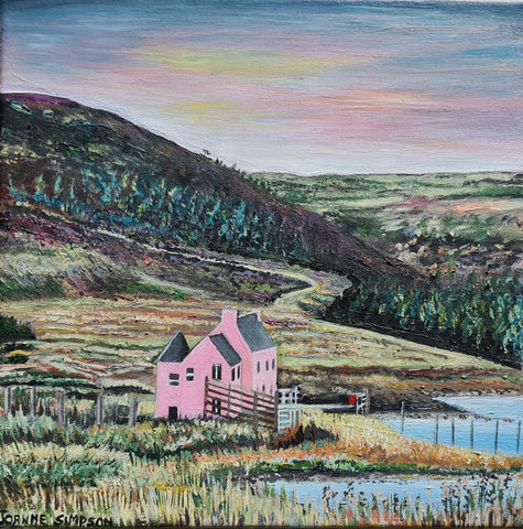 Pink House, Loch Glass - Joanne Simpson