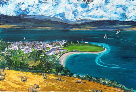 Looking down on Cromarty - Sheenagh Harrison