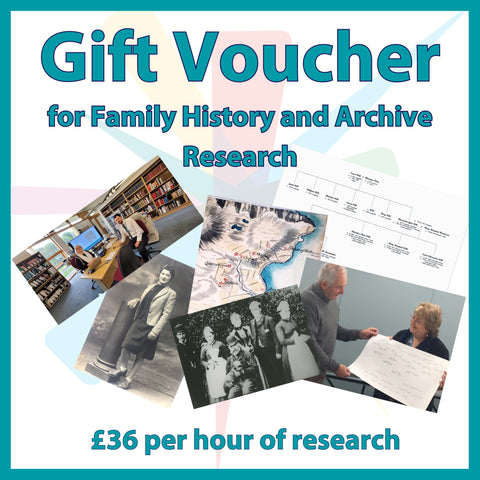 Archive and Family History - Gift Voucher