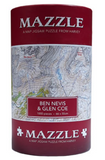 MAP JIGSAW PUZZLE BEN NEVIS & GLEN COE