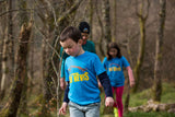 Kids "I Climbed Ben Nevis" Blue Trek T-Shirt